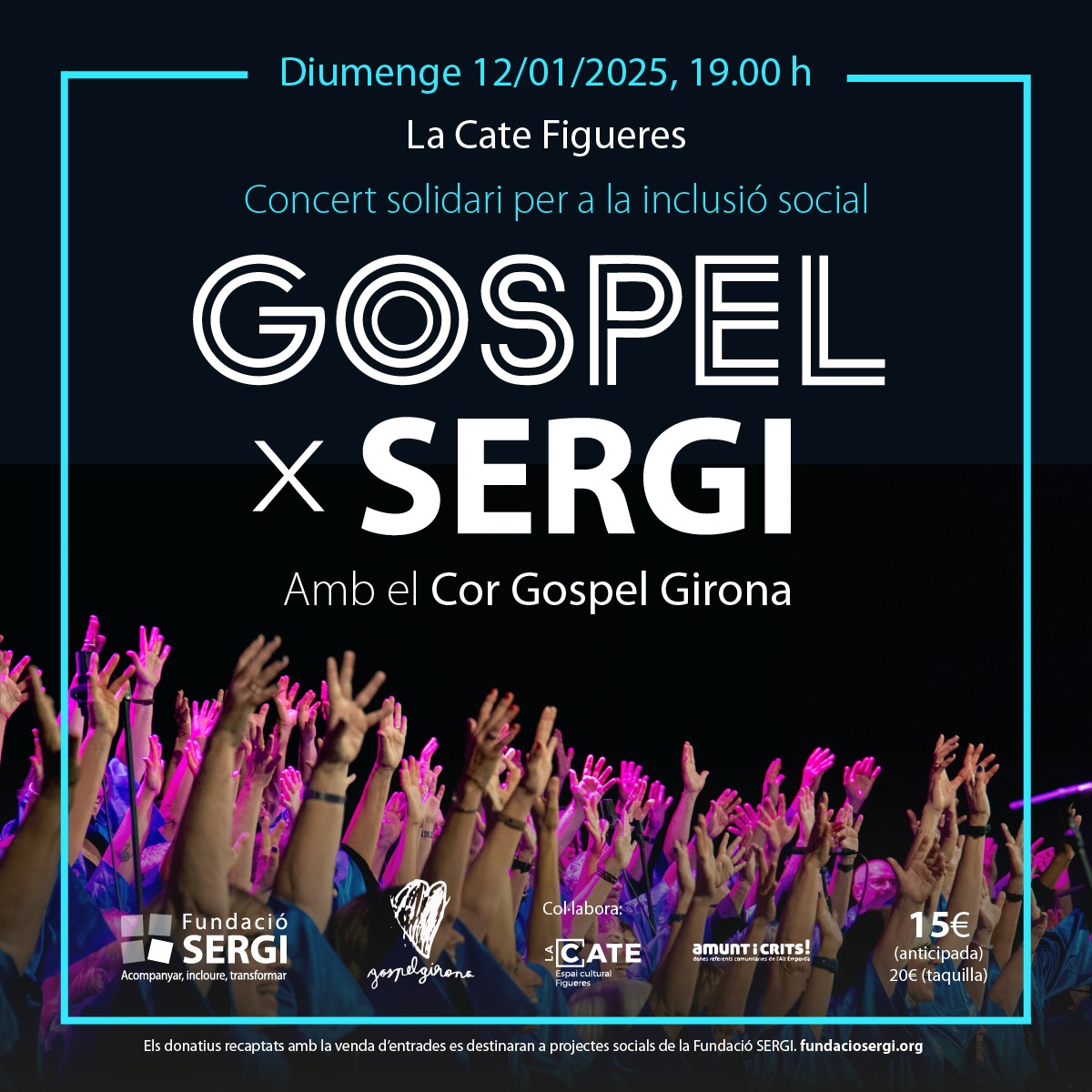 Torna el Gospel x SERGI! (3a edició)